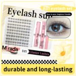 【A01】Invisible Band Cluster Lashes, Natural DIY Individual Eyelashes, Ultra Light Waterproof Cluster Lash Extensions, Beginner Friendly for Daily Wear - Image 2