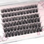 【A11】6 Rows Glam Cluster Lash Extensions, DIY Individual Cluster Eyelashes, Dense Full Look Lashes for Flawless Makeup, Fashion Essential Cluster Lashes - Image 5