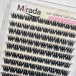 【A04】Fluffy Wispy Dense Cluster Lashes, Full Glam Party Makeup Look Individual Eyelashes, Waterproof Easy DIY Cluster Lash Extensions - Image 5