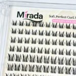 【A05】Upturn Curly Wispy Dense Cluster Lashes, All Day Long-lasting Hold Individual Eyelashes, Multi-purpose Camera Ready Lash Clusters - Image 5