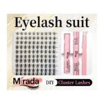 【A02】Curly Upturned Wispy Dense Cluster Lashes, All Day Hold Shaping Individual Eyelashes, Camera Ready Lash Clusters for Makeup Look - Image 6