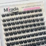【A04】Fluffy Wispy Dense Cluster Lashes, Full Glam Party Makeup Look Individual Eyelashes, Waterproof Easy DIY Cluster Lash Extensions - Image 7