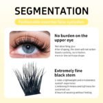 【A07】Strong Hold Waterproof Lash Adhesive & Sealant with Lash Cluster Tweezers Kit, Long Lasting Durable Eyelash Tools for Beginners - Image 4