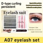 【A07】Strong Hold Waterproof Lash Adhesive & Sealant with Lash Cluster Tweezers Kit, Long Lasting Durable Eyelash Tools for Beginners - Image 8